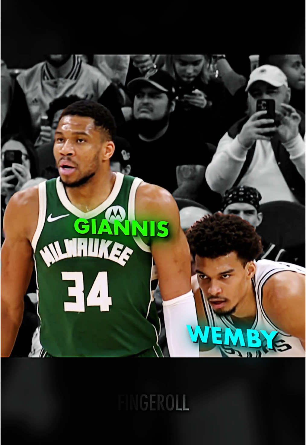 Wemby vs Giannis ☠️🔥 #NBA #nbaedits #basketball #wembanyama #giannis #foryou #foryoupage #fyp 