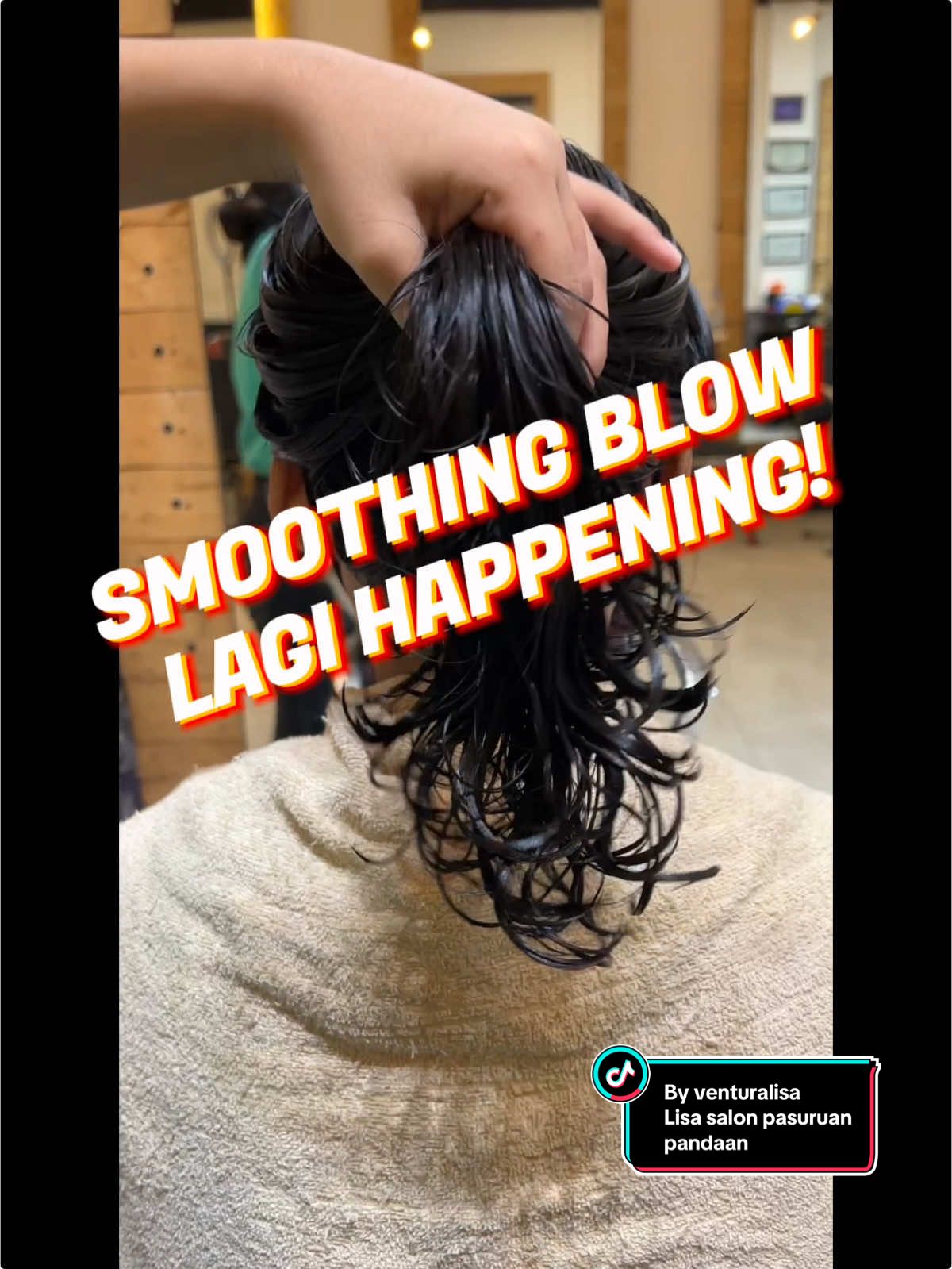 #smoothblow #blowpermanent @Lisa Salon by Ventura @Lisa Salon Pandaan 