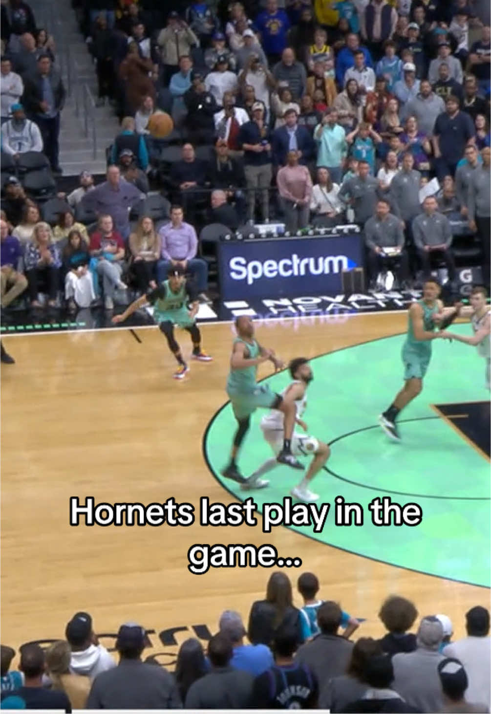 To send it to OT. 😅 #NBA #bball #basketball #hoops #hornets 