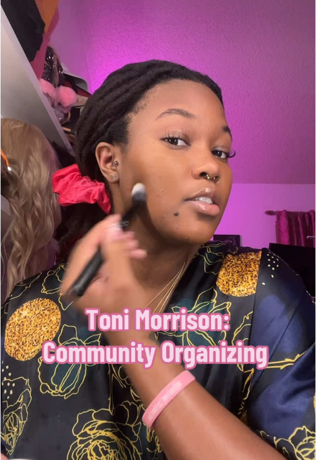 Community is about contribution and care. What unique skill or talent can you contribute to your community?  #grwm #hillmantok #tonimorrison #community #BlackTikTok #blacktok 