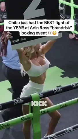 Chibu just had the BEST fight of the YEAR at Adin Ross “brandrisk” boxing event 👀😳 #chibu #adinross #boxing 