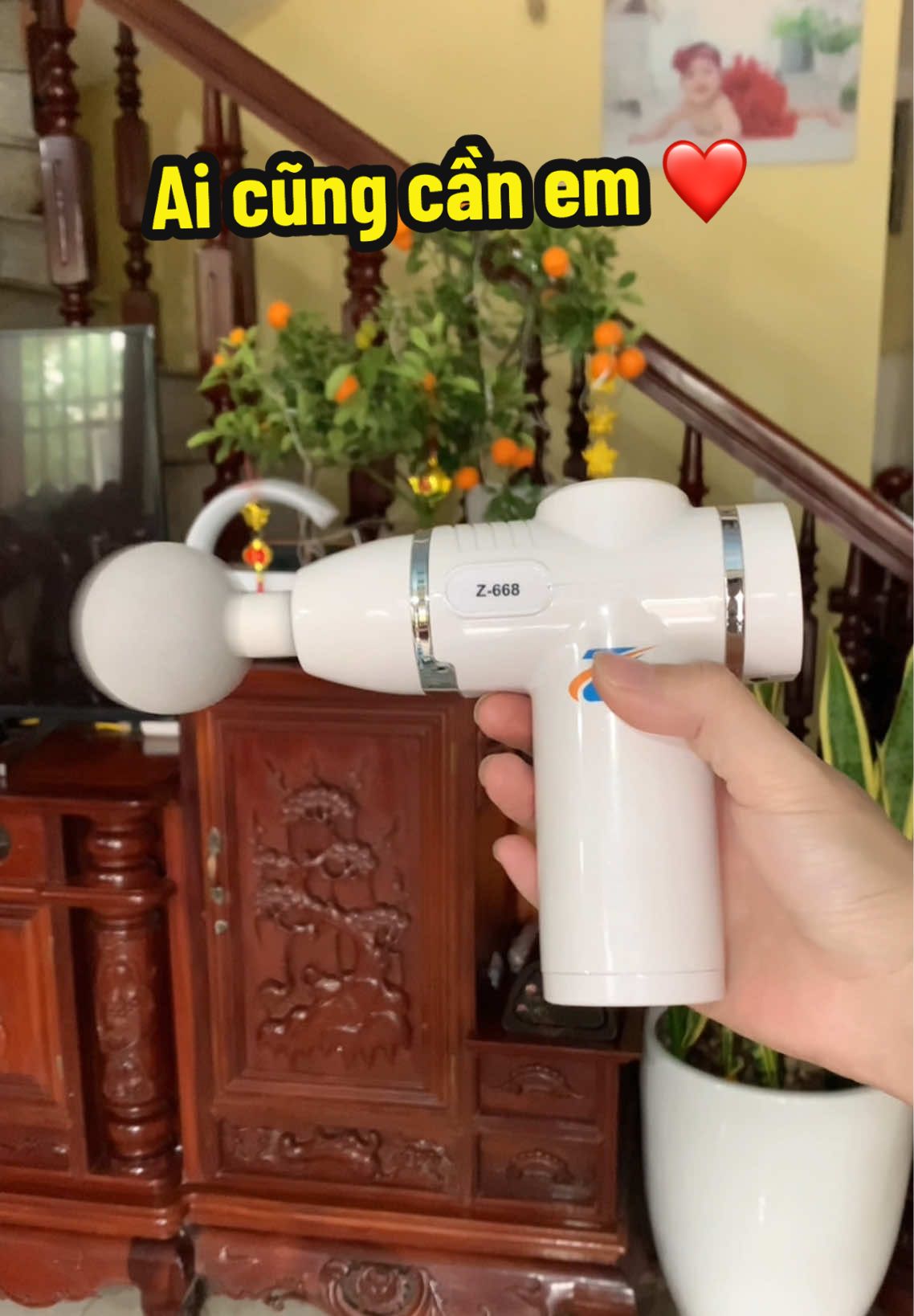 Trả lời @đỗ thảo ♥️ máy massa cầm tay xịn sò chỉ 269k miễn ship với 5 năm bảo hành 32 cấp độ và 12 đầu masssa #vanvuive6262 #xh #zlife #maymassagecamtay #maymassagecovaigay #muataitiktok 