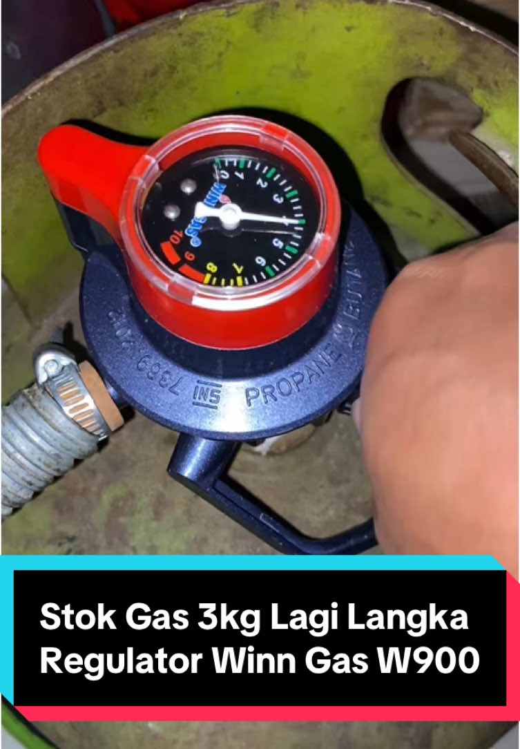 Stok gas 3kg di warung warung sedang langka nih guys Tapi kalau regulator winn gas w900 masih ada anti bocor garansi 5 tahun #regulatorgas #winngasw900m #regulatorantibocor #gas3kg #gas #ramadanekstraseru 