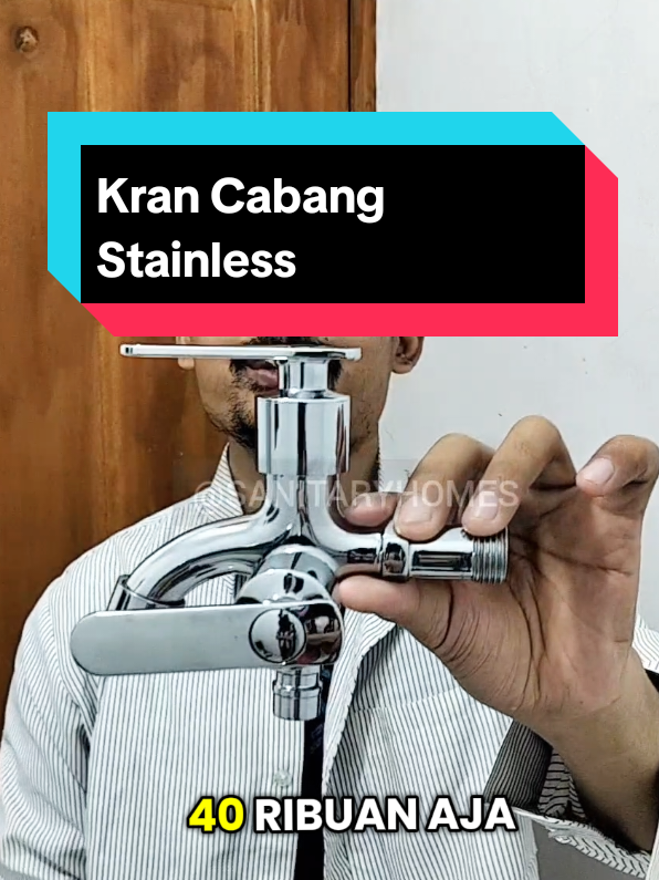 Rekomendasi Kran Cabang Stainless #keran #kran #krancabang #krandouble #KranShower #krankamarmandi #kranmesincuci #kranpanasdingin 