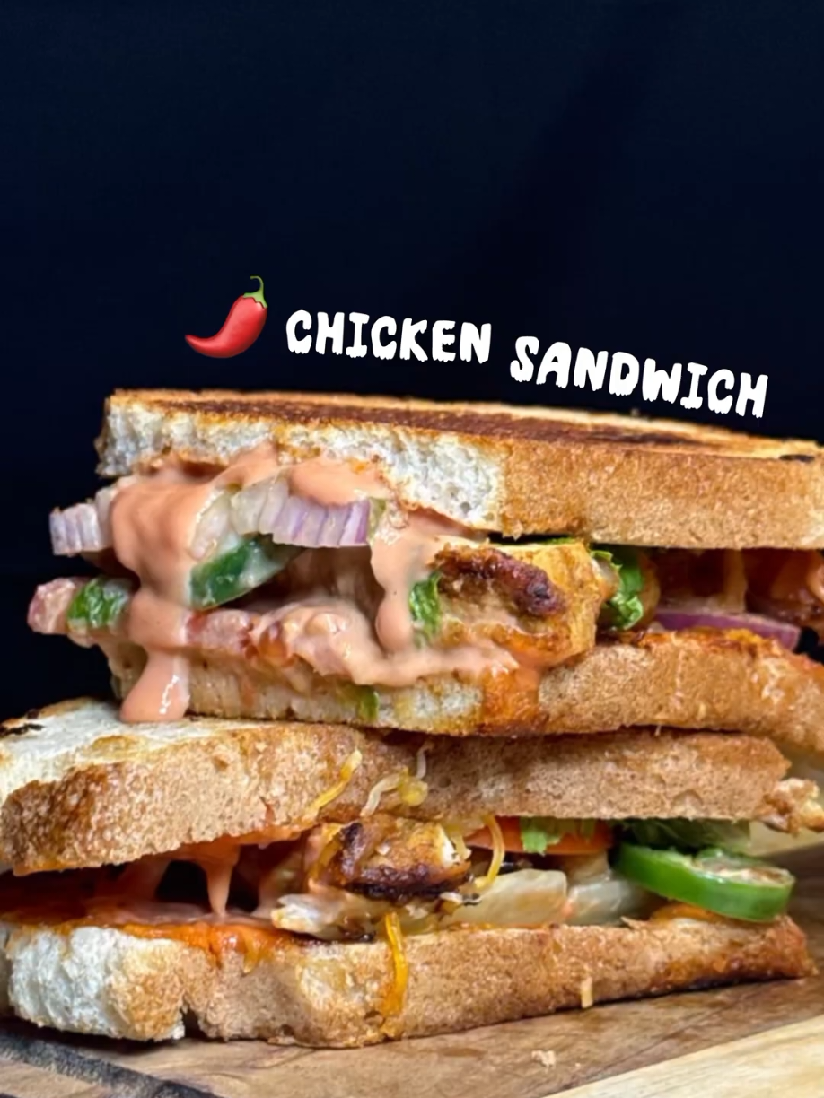 Spicy Chicken sandwich 🥪 #sandwich #spicy #chicken #chilli #bbq #cooking #Recipe #fyp #foryou #foryoupage #fypシ #viral #viraltiktok #viralvideo #video #grow #trending #account #growmyaccount #unfrezzmyaccount 