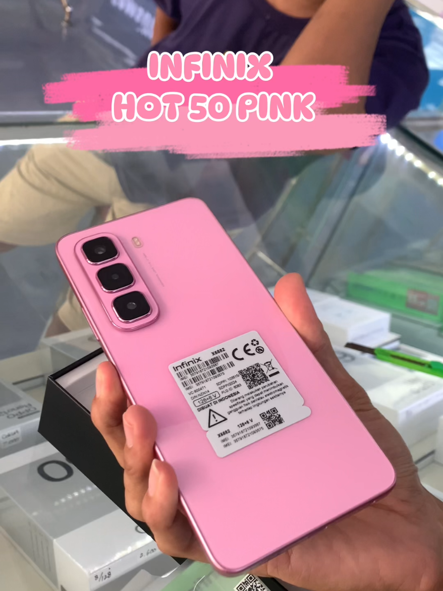 Cakep banget warna Pink nya 🥹💗✨️ Dapatkan Hanya di : 📍Devi Cell Jln. Raya Podo, Kedungwuni  Depannya MR DIY  Melayani : - Cash & Kredit - Tukar Tambah  - COD free ongkir #infinixhot50series  #infinixhot50  #lunarnewyear  #pekalongan   #fyp  #fypシ゚viral🖤tiktok  #templatecapcut #editcapcut #devicell #devicellkedungwuni