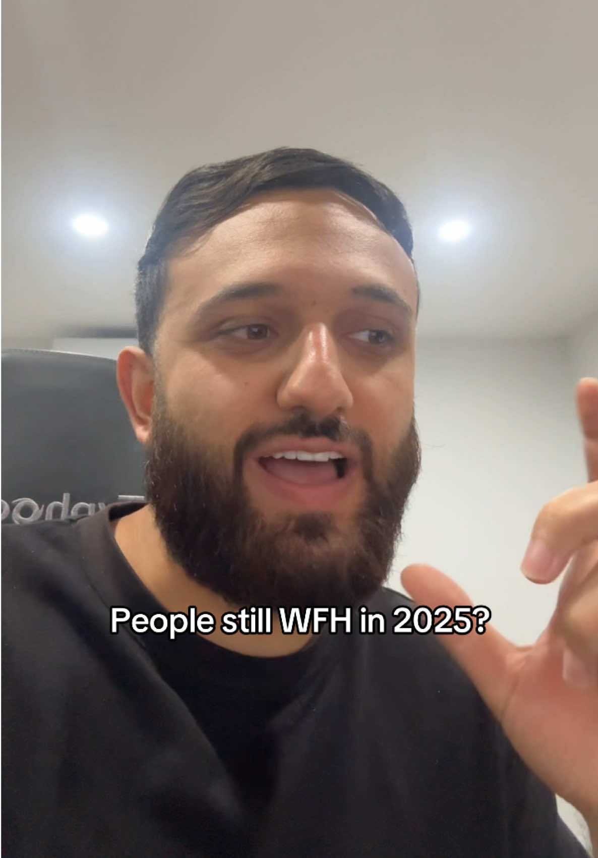 How does it feel to be half employed #wfh #2025 #office #bludge 