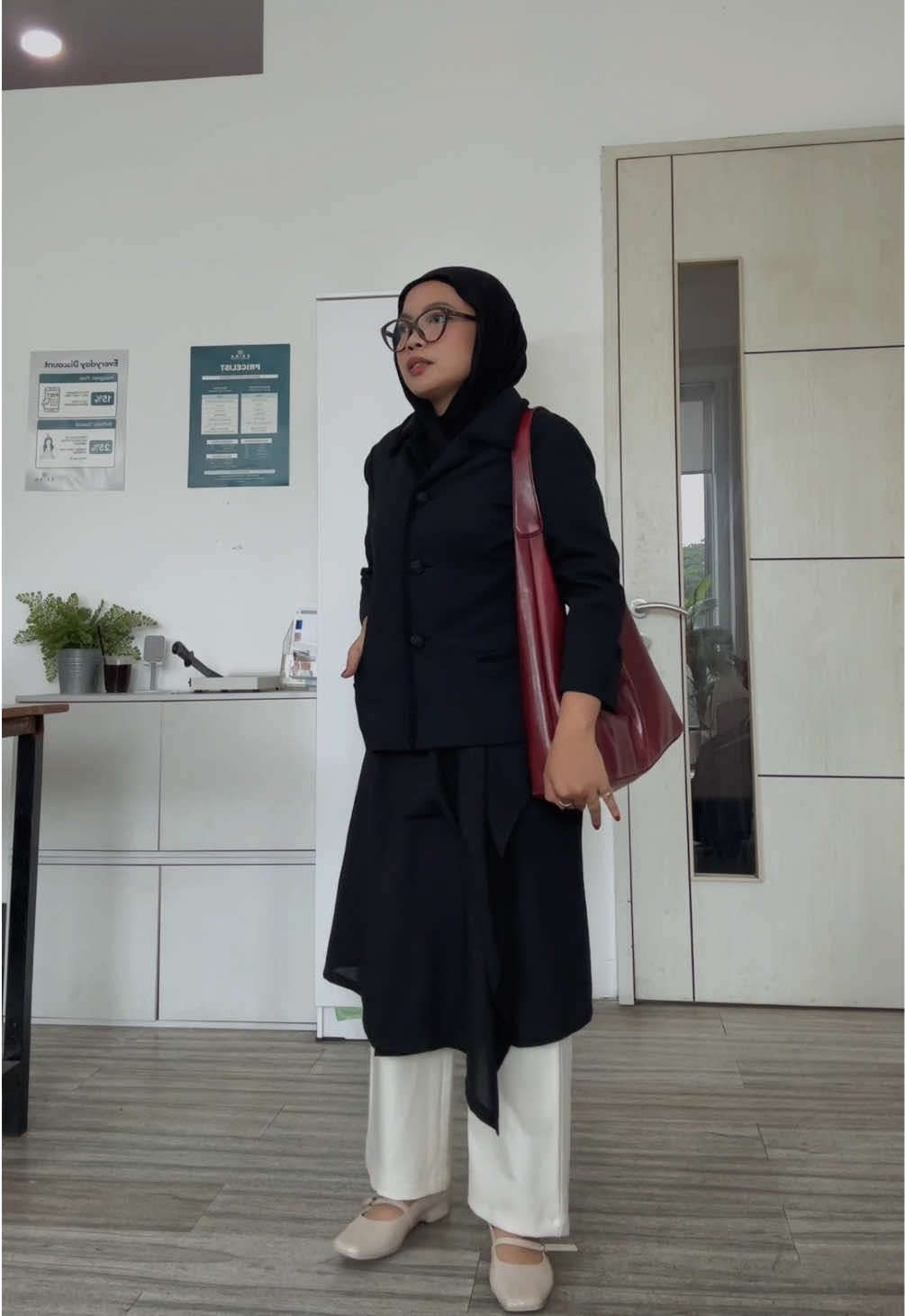 Fit check on sundayyy #fyppppppppppppppppppppppp #ootdhijab #fitcheck 