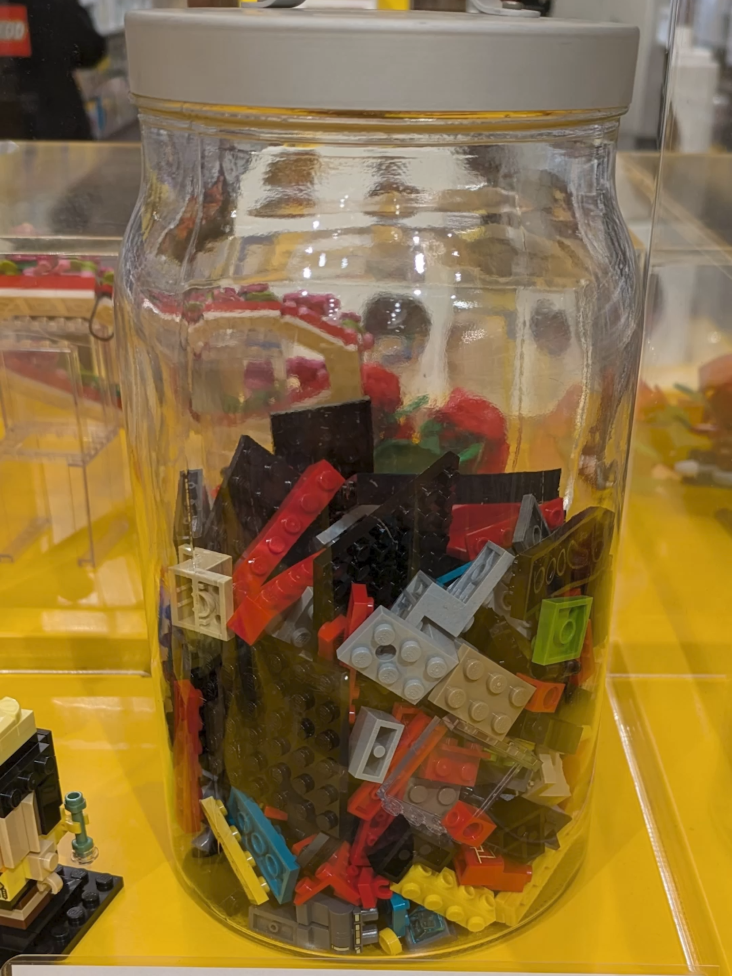 what LEGO set is in the jar? #lego #legos #legotiktok #legotiktoker #toys #afol #legomoc #legobuild #legofan #legolife #LEGOstore