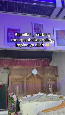 Bismillah tahun ini impian hamba mu ini tercapai ya allah 🤲🏻 #galery #galerywedding #galerymua #impian #impianku 