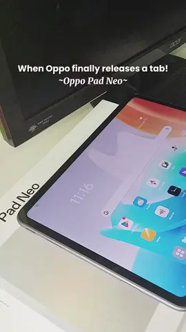 Yay! 🫶🏻 #opponeopad #oppotab #neopad 