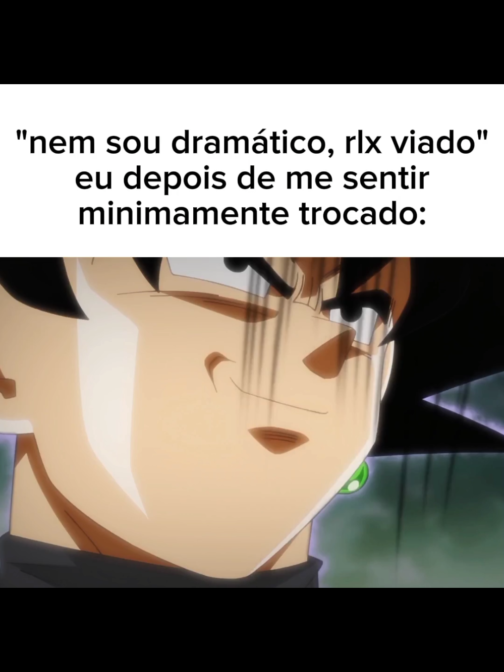 é. 😜 #gokublack #goku #dragonball #fy #fyp #zamasu 