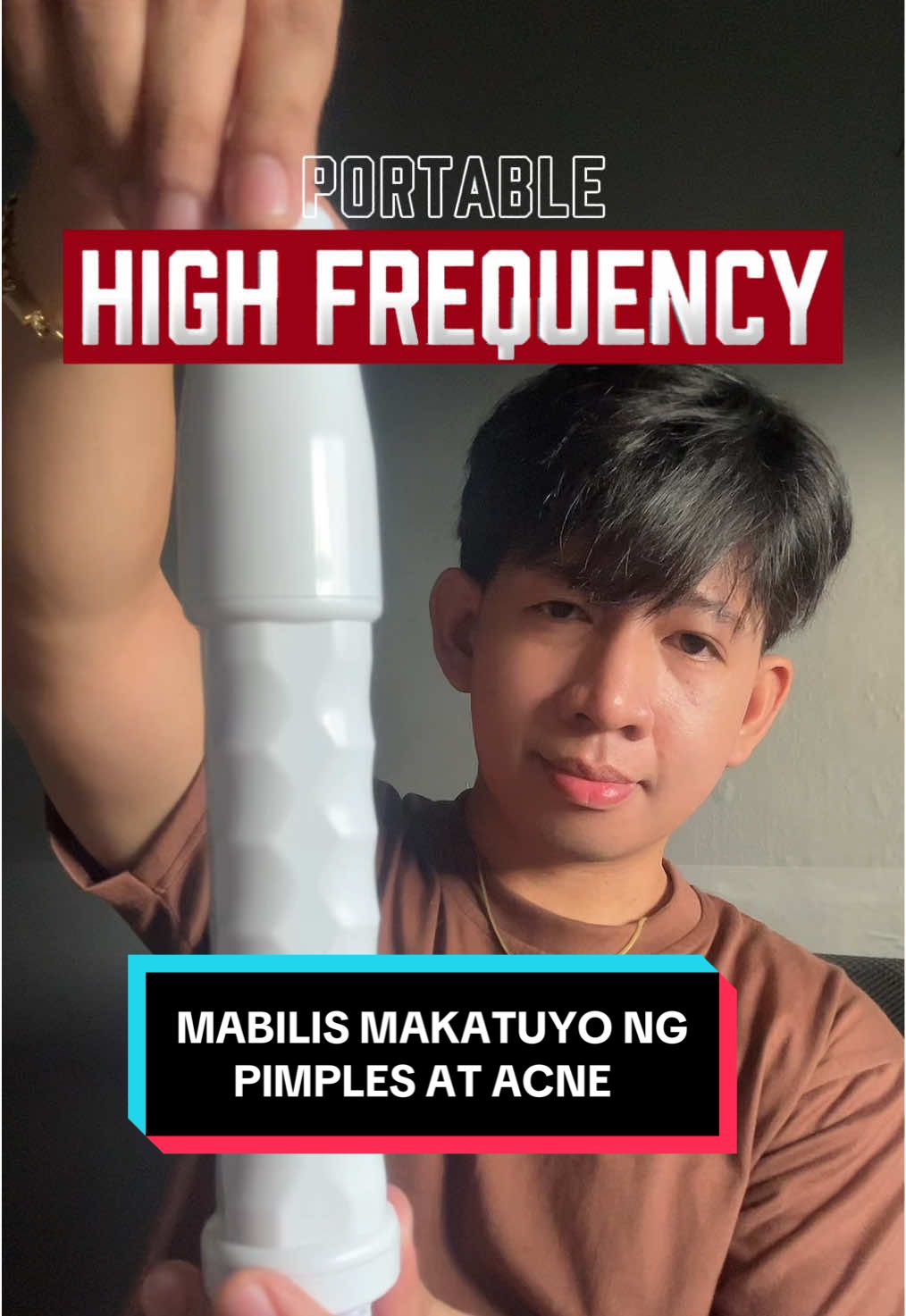 MABILIS MAKATUYO NG PIMPLES ITONG PORTABLE HIGH FREQUENCY FACIAL 