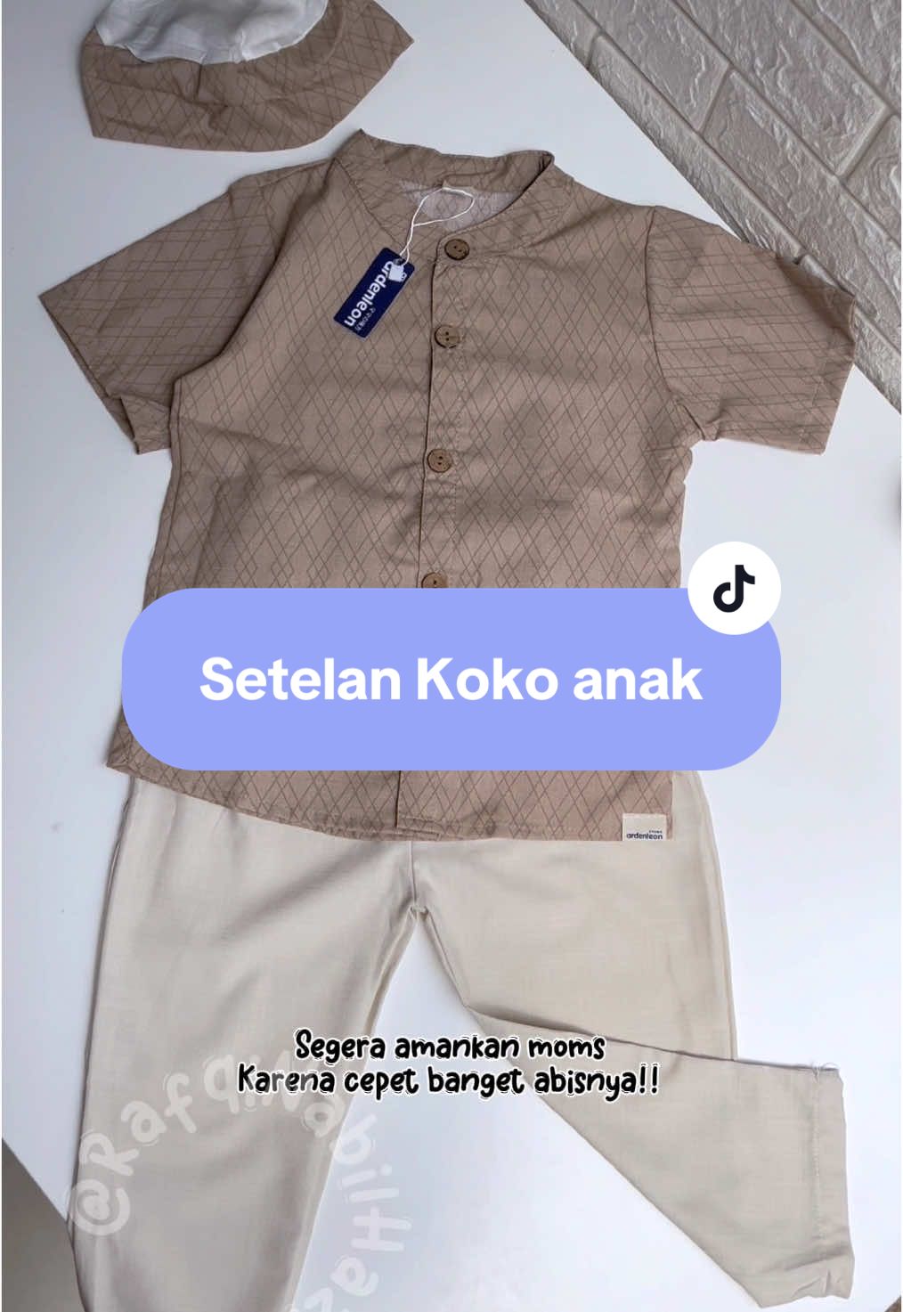 Amankan dulu koko untuk anak karena biasanya kalo pas ramadhan selalu keabisan🥰#setelananak #kokoanak #sarkocianak #ramadhan2025 #bajukoko 