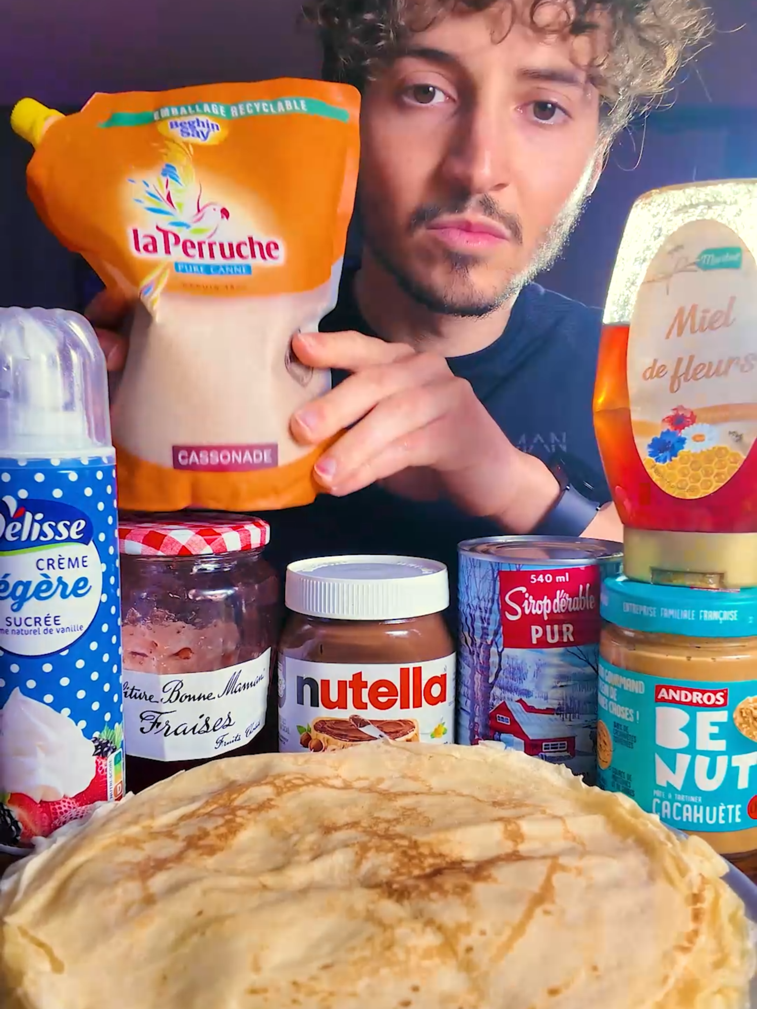 Crepe nutella ou confiture  ? #degustation #crepes#crepe#nutella#food #test