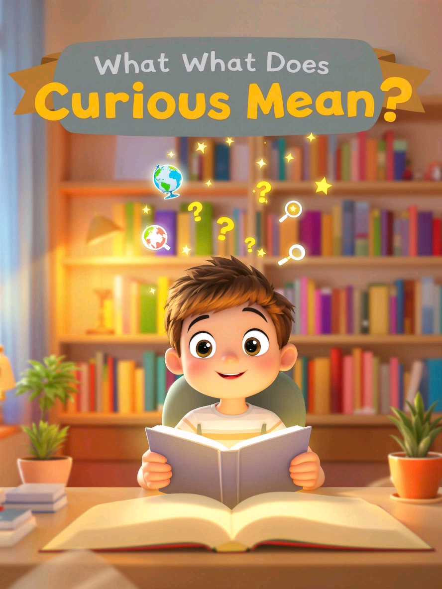 When someone is curious, they are full of questions. They want to learn and discover new things. Like this child here, they’re reading and wondering about what’s in the book! #Curious #Vocabulary #xuhuong #xuhuongtiktok 