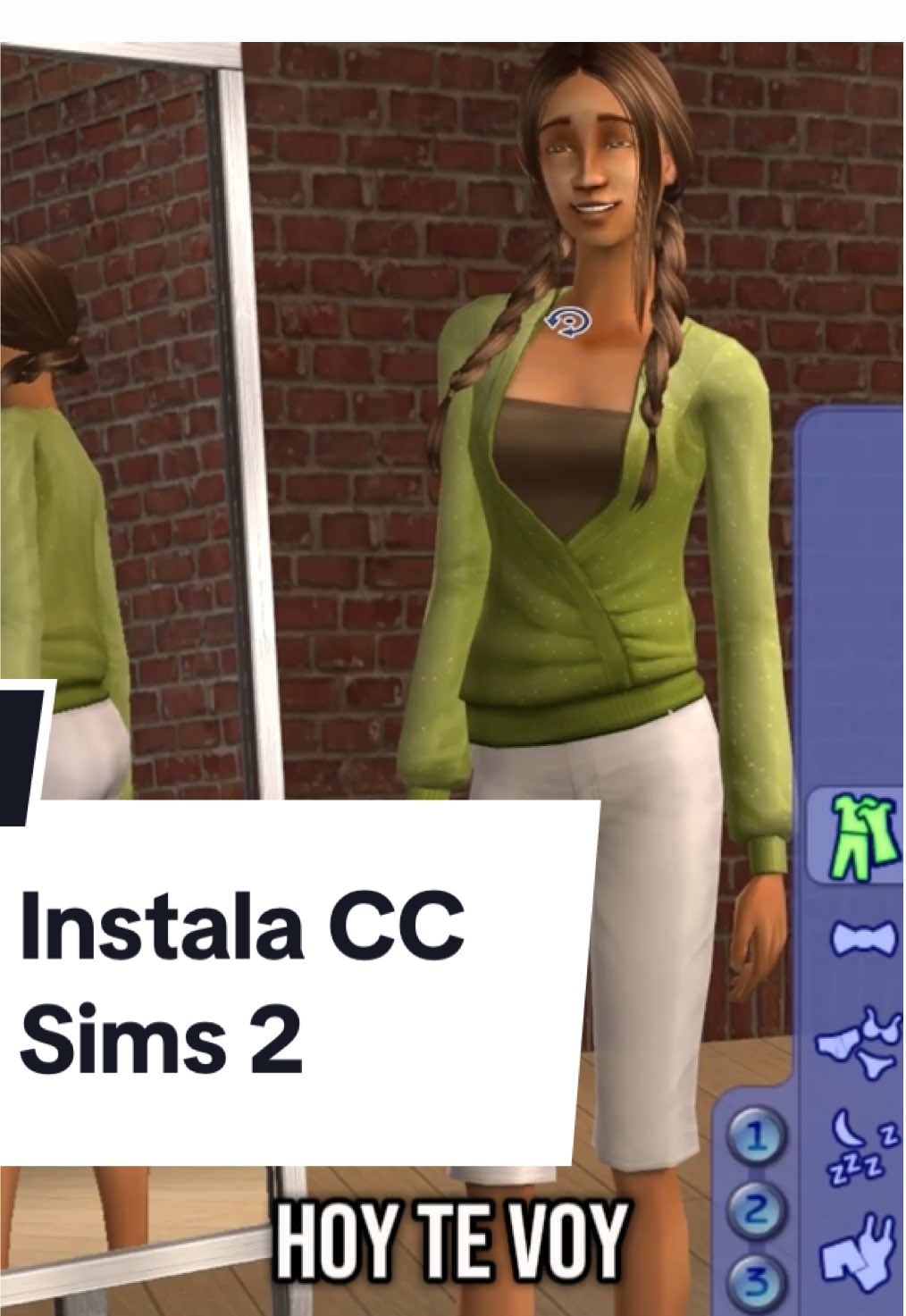 Instala CC en los Sims 2 #TheSims #sims #sims2 #sims2cc #simscc #sims4 #sims4cc 