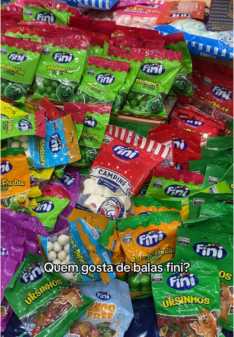 Quem gosta de balas fini? 🤤🤗 #fortaleza #2025 #novidade #fini #balasfini #doces ✨