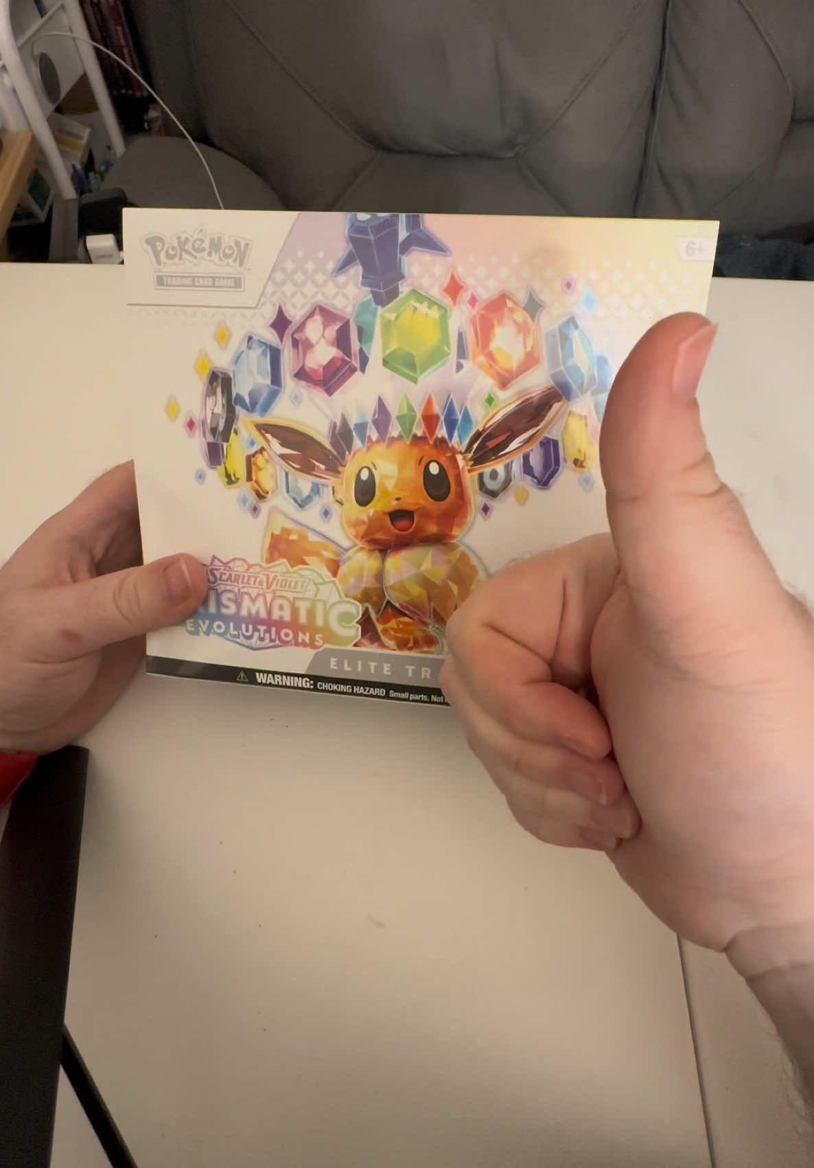 Got a Prismatic Evolutions ETB by way of @Deep Pocket Monster and @The Poke Court so you can see what pulls I get! #pokemon #pokemoncards #pokemontiktok #pokemontcg #prismaticevolutions 