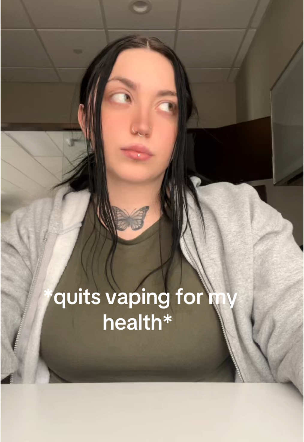 has anyone else experienced this? I actually heard on a podcast that quitting nicotine can cause autoimmune diseases. #hashimotos #chronicillness #autoimmunedisease #autoimmunediseasewarrior  #invisibleillnessawareness  