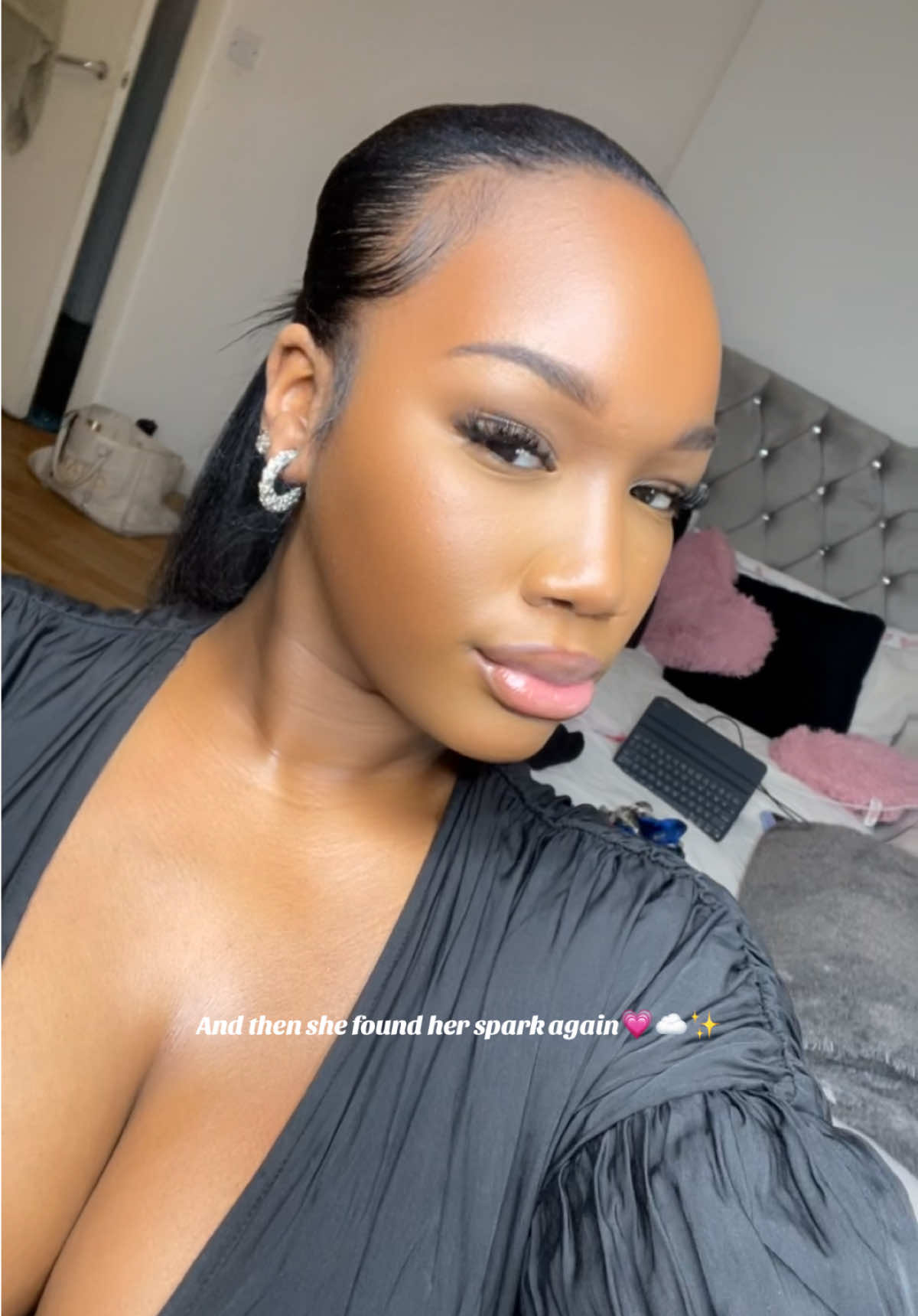 Finding my way back to happiness💗☁️✨ Practically fell off track with 75Hard so let’s say this day 12🥹🎀  #75hardlashtech 