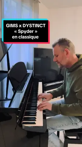 Si @Gims x @DYSTINCT #spyder était une musique classique 🎹✨ #molio #piano #gims  @Yamaha Music #kyzrecords #fyp #trendy 