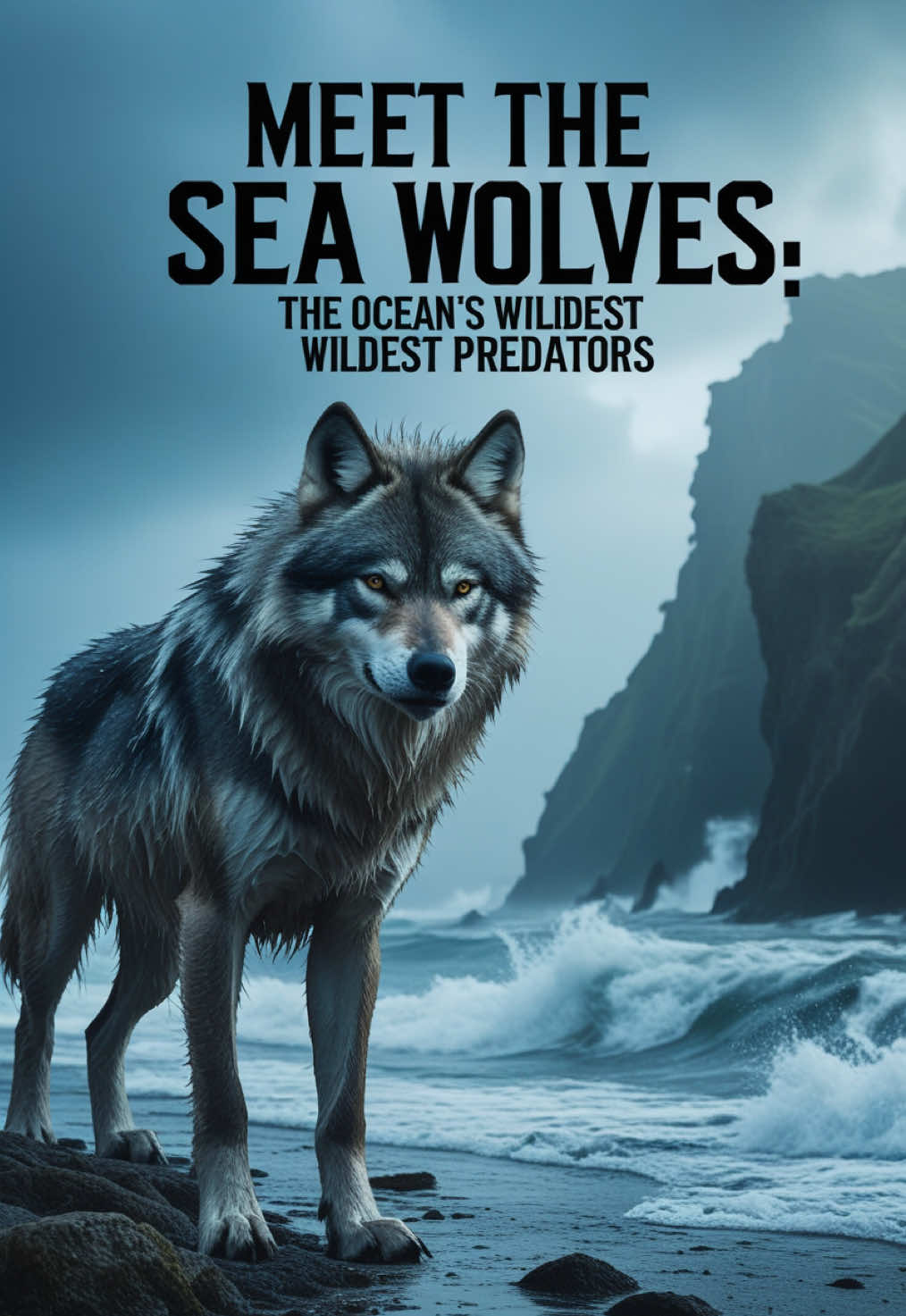 Meet the Sea Wolves: The Ocean’s Wildest Predators 🐺🌊 #seawolves #wolf #wolves #wolvesoftiktok #wolfpack #animal #animals #nature #naturevibes #animalsoftiktok 