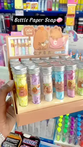 Contact Resellers ForSell Trending Products Bottle Paper Soap for Kids #hbcstore #fypシ゚viral🖤tiktok #needviews #viral #trendingnow #papersoap #dropshipping #reseller #explorepage 