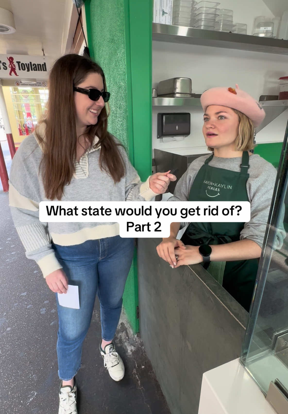 Replying to @momofV Obviously New Jersey isn’t on the list #state #manonthestreet #interview #question #losangeles #montana #florida #wisconsin #grove 