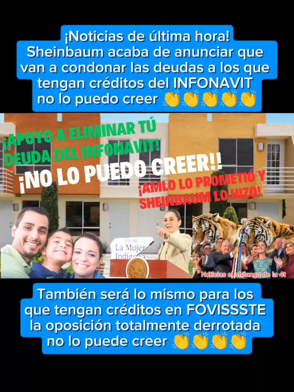 Si tienes crédito de Infonavit o Fovissste revisa porque ya puede estar liquidado 😱😱😱😱 no lo puedo creer #paisanos🇲🇽 #paisanos🇲🇽🇭🇳🇬🇹🇵🇷🇵🇾🇻🇪 #viralvideo🔥 #viralllllll #vira #estadodemexico🇲🇽❤ #estadodemexico #ciudaddemexico #ciudaddemexico🇲🇽 #virql__video #viralditiktok @Claudia Sheinbaum Pardo @Andres manuel Lopez Obrador 💠 @Julieta Ramírez @Noroña @Andrea Chávez 