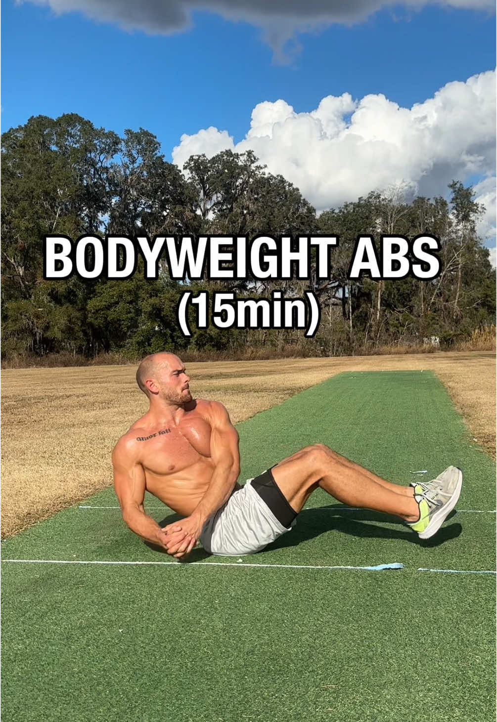 BODYWEIGHT ABS — 15MIN 🔥 . . . . . #abs #fyp #fitcircuits #sixpack #tranding #absworkout 