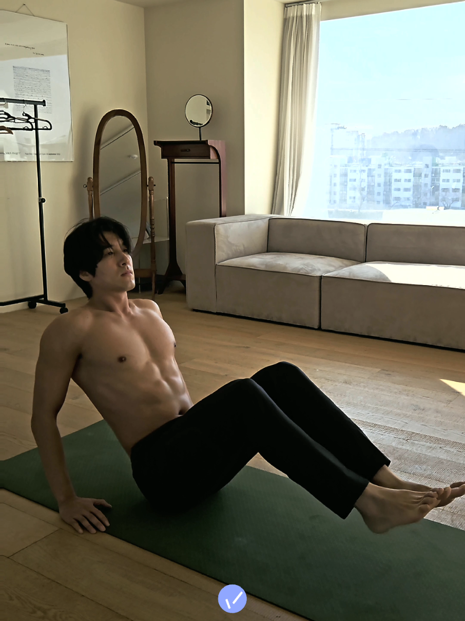 Correct form of 6 Pack ABS exercise | 식스팩 복근 운동의 올바른 자세 #6pack #abs #exercise 