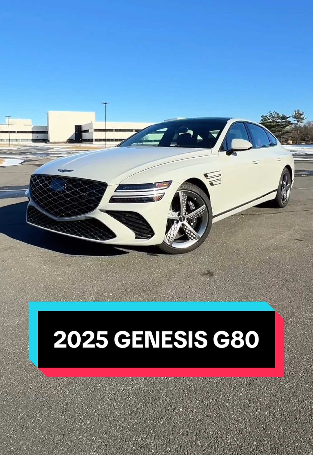 The 2025 Genesis G80 is a solid luxury sedan #genesis #hyundai #luxurycar #cartok #carcommunity #carsoftiktok 