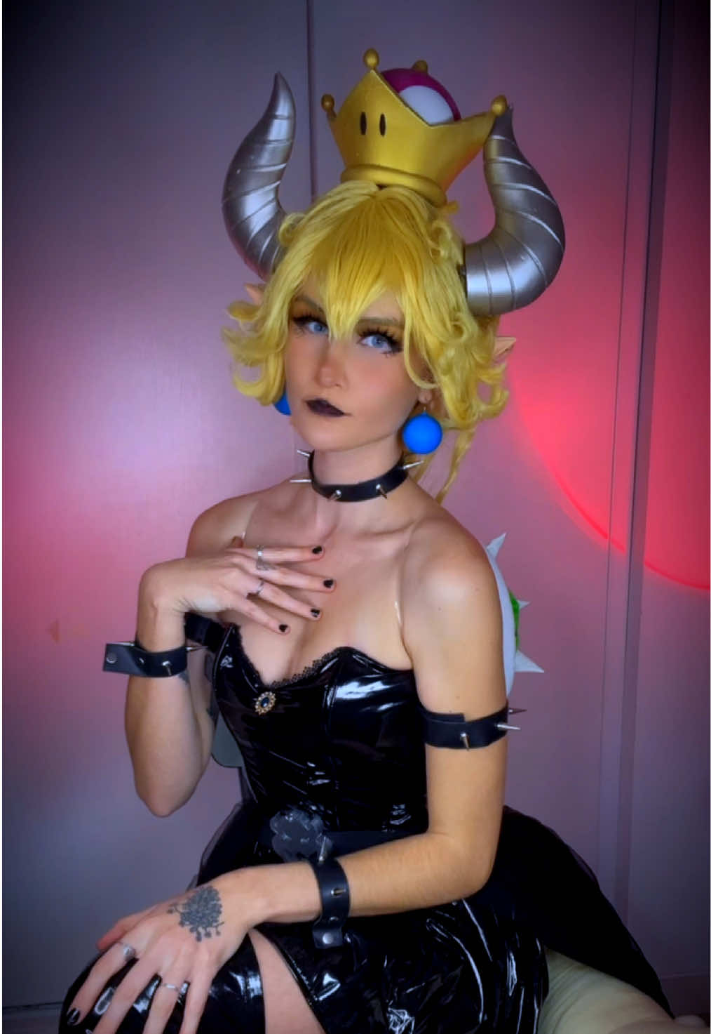 La princesse Bowsette 👑  #bowser #bowsettecosplay #bowsette 