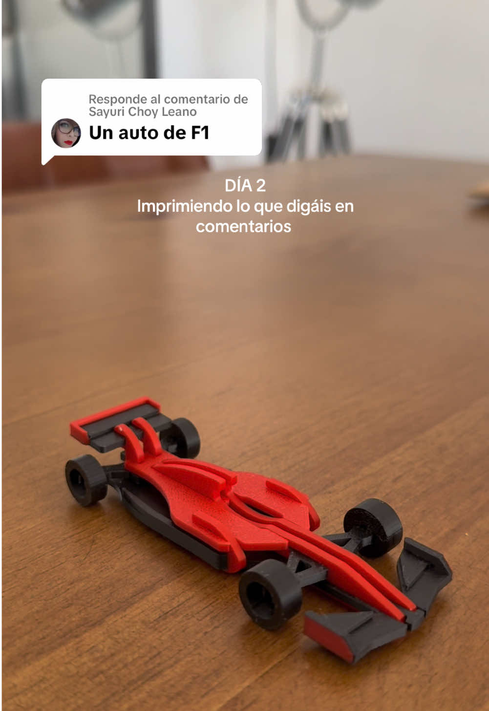 Respuesta a @Sayuri Choy Leano DIA 2 de 21 días imprimiendo lo que digáis en comentarios 😝 #bambulab #impresion3d #3dprinting #creativeprints #impresora3d #bambulabsp1s #bambulabx1carbon 