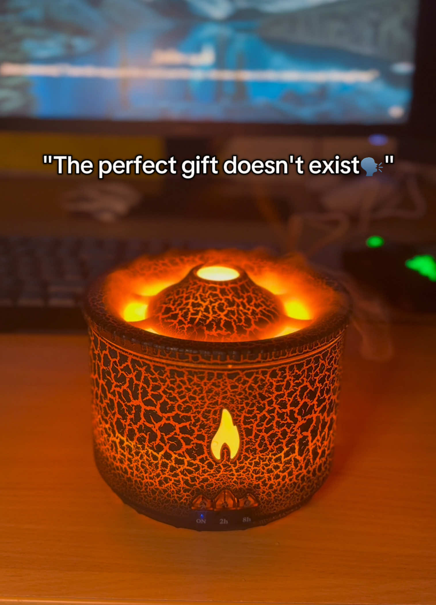 Get yours now!🌋✨ #homevibes #volcanohumidifier #humidifier #serene #tranquil #peaceful #lush #lull 