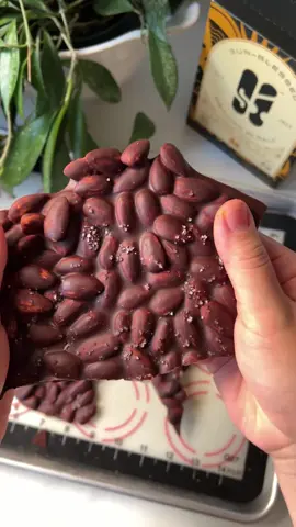 Almond clusters 💫 1 taza almendra entera  100 grs chocolate oscuro de preferencia (a mi me gusta 85% cacao)  2 cucharaditas aceite de coco  1 pizca fleur de sel  - @Saltmate encuentran la sal en Amazon México 🇲🇽 y USA 🇺🇸  -Hornear almendras a 350*F por 7 minutos o hasta aromaticas.  -Derretir chocolate con aceite de coco a baño maria poniendo un bowl de vidrio sobre una olla de agua hirviendo sin que el bowl toque el agua.  -Agregar almendras y mezclar hasta que estén totalmente cubiertas con el chocolate.  -Pasar a una charola con papel encerado o con un tapete de silicon.  -Espolvorear con fleur de sel -Refrigerar o congelar hasta que el chocolate se endurezca.  Romper en trozos y listo!  #sisalt #saltmates #chefalmafernanda #dessert #almondcluster #recipes #salt #sal