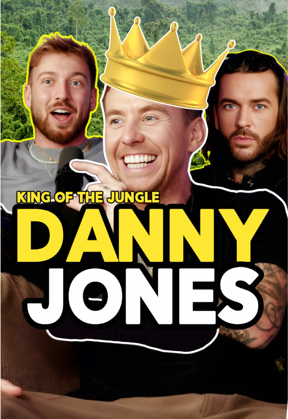 The new KING of the JUNGLE… Mr. DANNY JONES!! 🎉 Another week NOT TO MISS!! We have the legend, Danny Jones in the studio to talk all things Jungle, Food and of course McFly 🎸  Stream from midnight tonight!! 🎧  #stayingrelevant #podcast #samandpete #mcfly @Samthompsonuk @Danny Jones 
