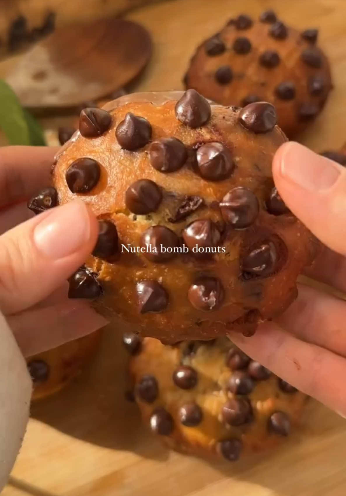 Nutella bomb donuts 🍪🤤🤤 #nutella #Foodie #dessert #dubaichocolate #EasyRecipe #usa #canada🇨🇦 #europe  #nutelladesserts #nutelladonuts 📸:@Archer’s Food 🍯 