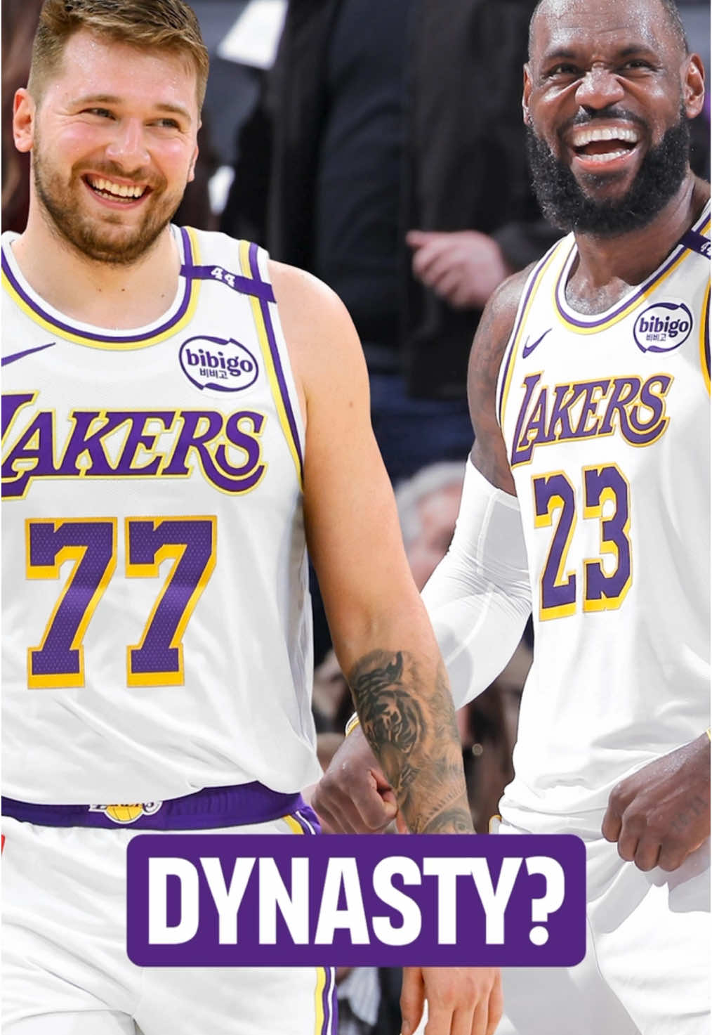 Are the Lakers on the verge of a dynasty? 👀 #lakers #lukadoncic #lebron #NBA