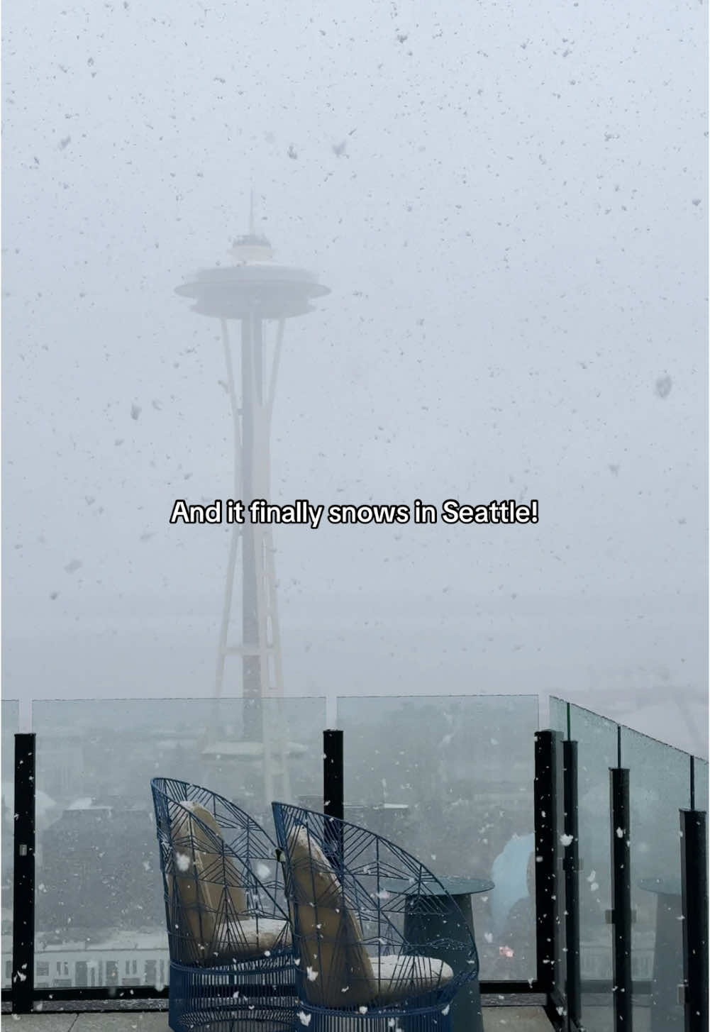 Anyone else go out and enjoy the snow?? #seattle #seattlewashington 