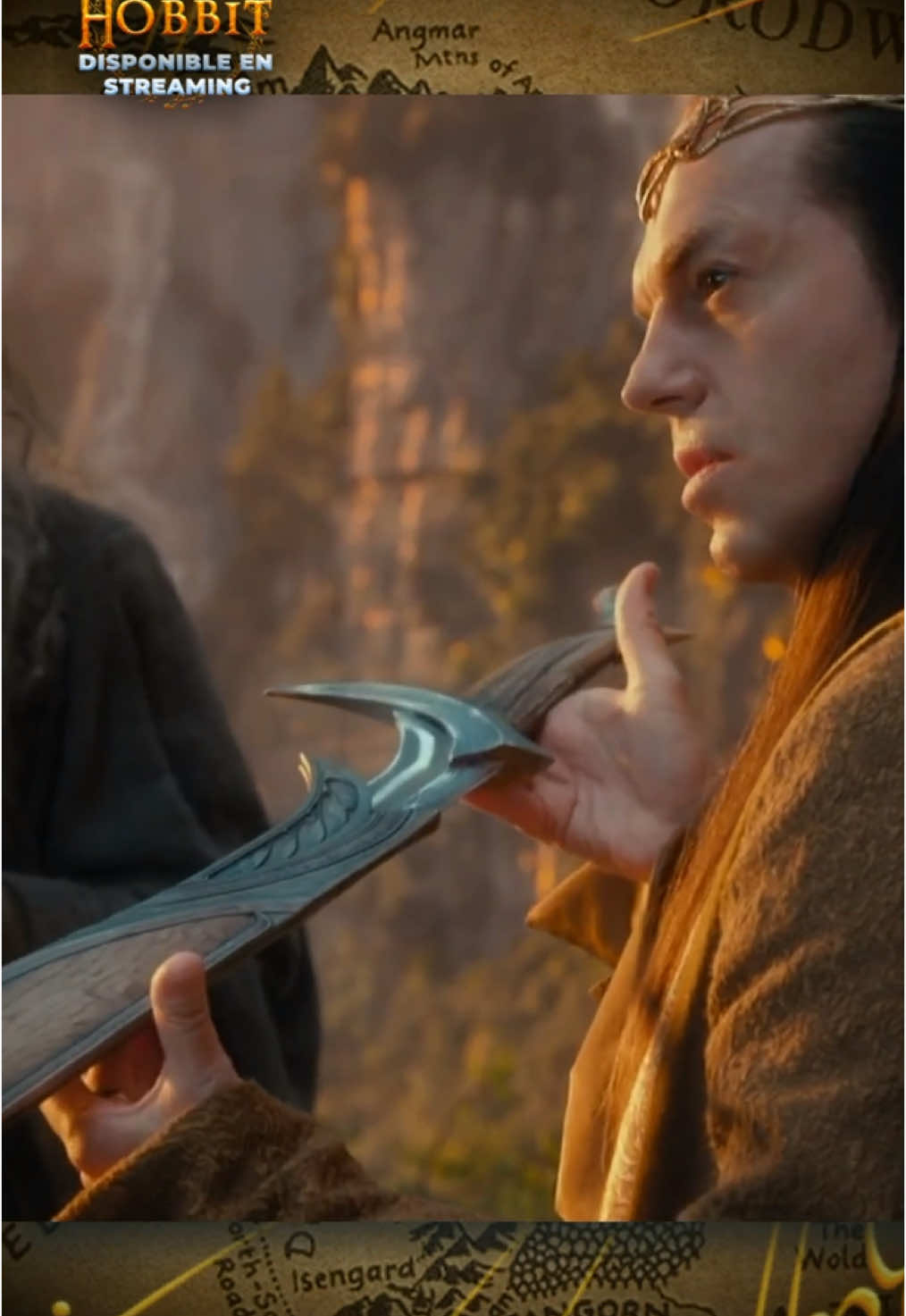 Elrond observa la espada de la compañia #Tolkien #elhobbit #elseñordelosanillos #hobbit #gandalf #lordoftherings #guerradelosrohirrim #anillosdelpoder #tierramedia #leyendasdelatierramedia #ringsofpower #losanillosdelpoder #esdla #thelordoftherings #lotr #tolkien #jrrtolkien #middleearth #laguerradelosrohirrim 