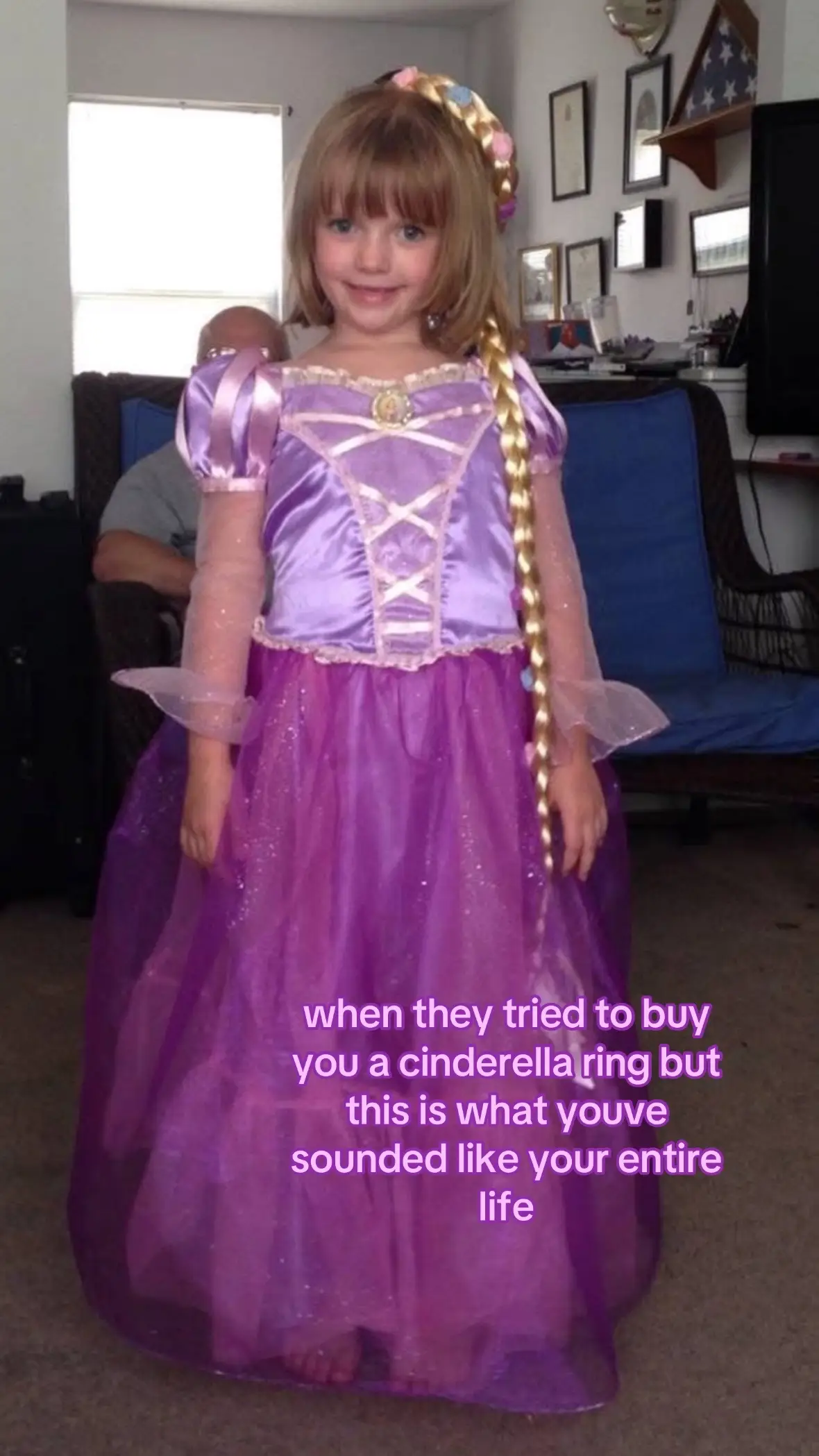 forever a rapunzel girl :) (i know the last haircut was Not it dont even)