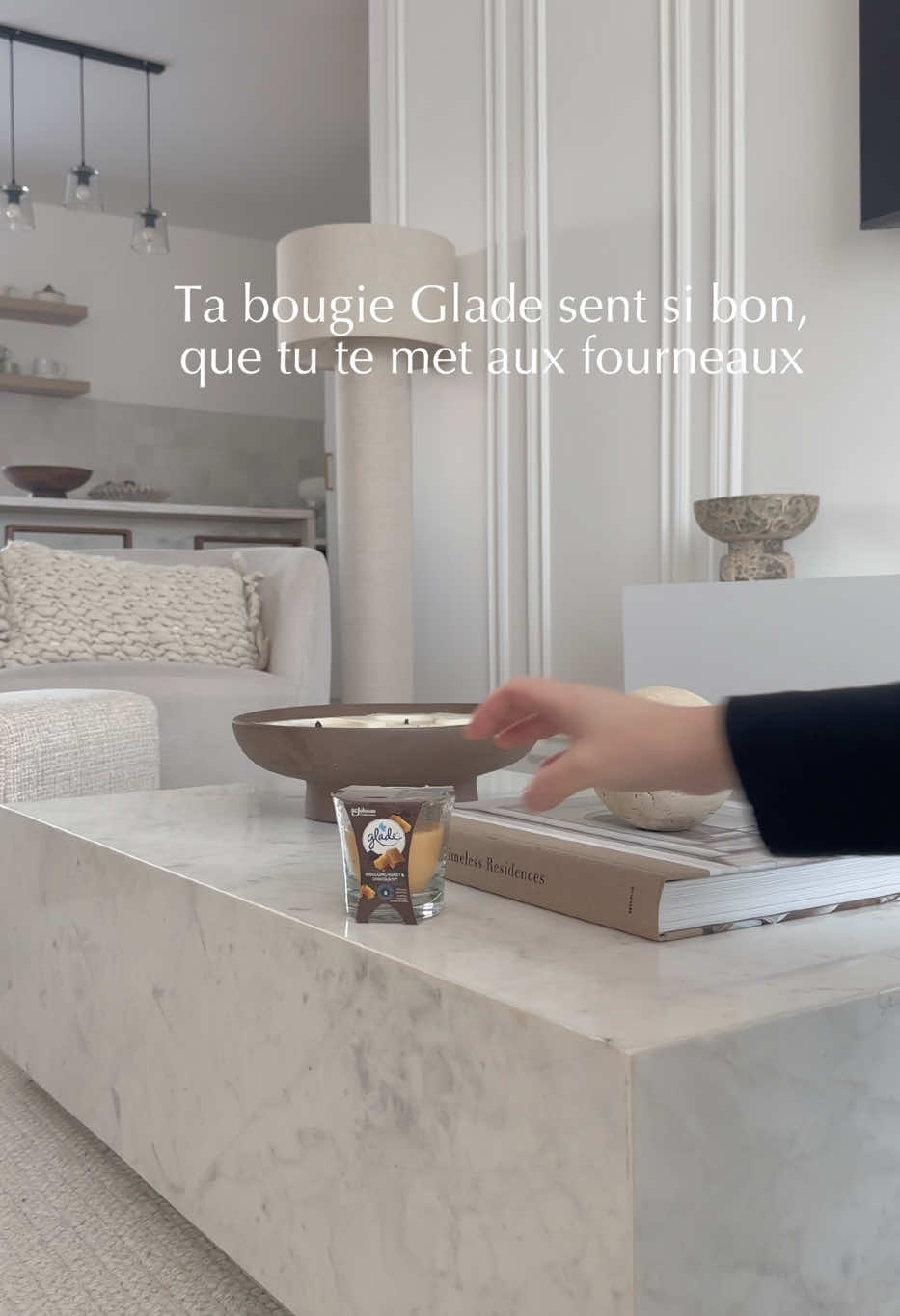 Découverte des superbes bougies Glade 🕯️  Ça m’a donné envie de faire des cookies 🤤 Collaboration commerciale #fyp #pt #pourtoi #lesessentielsglade 