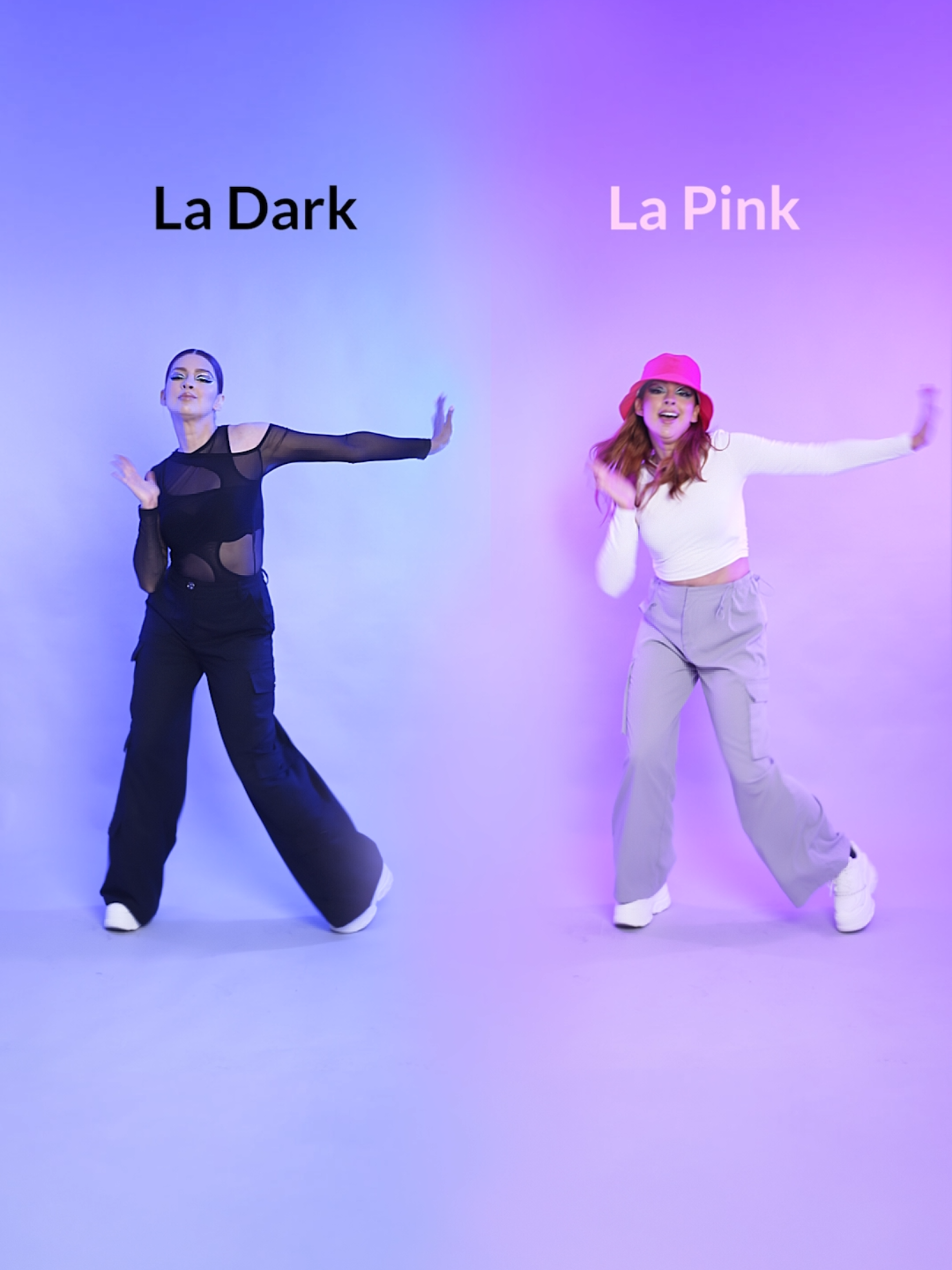 Que team son ustedes? 😆🩷🖤 #dance #baile #trend #viral #2025 
