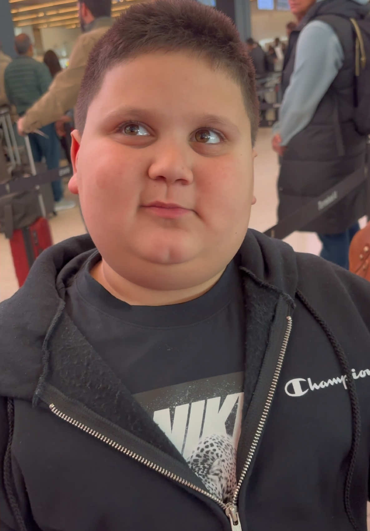 Another Rizzler n Papa Rizz airport adventure‼️ #therizzler #fyp #family #viral #rizz #fun #fatherson 