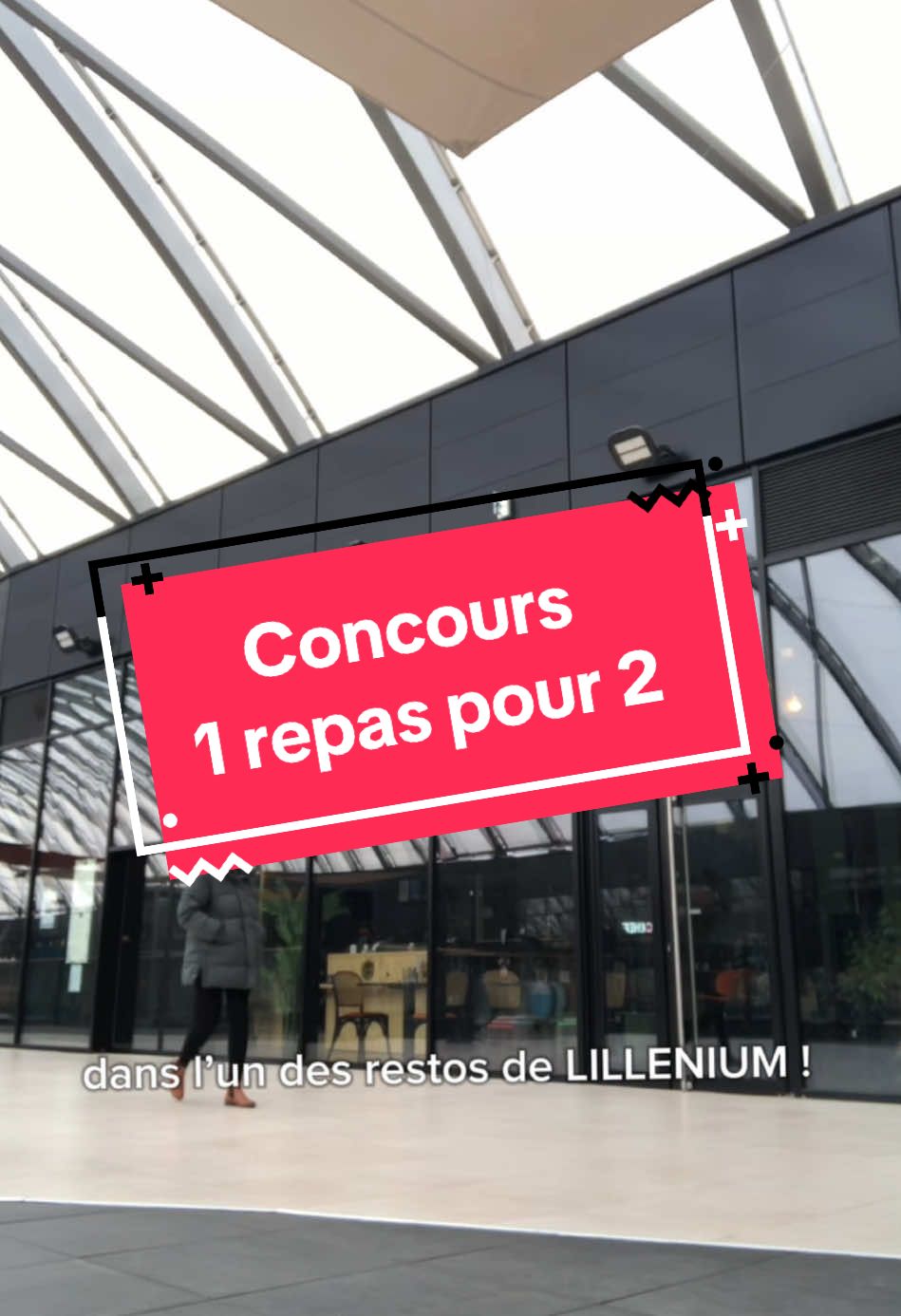 ♥️ Un resto avec ta moitié ou ton/ta BFF ?  Profites de ce concours pour l’emmener au resto.  Conditions en fin de vidéo 🍀👌.  #lillenium #lille #concours #saintvalentin 