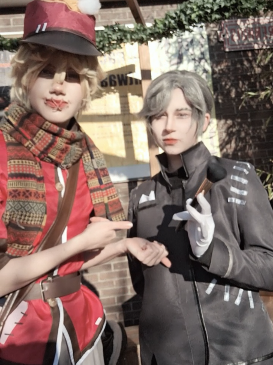 photoshoot w @Aesop Carl (´⊗ゝ⊗`) today 🔥🔥 // #identityvcosplay #idv #identityv #idvcosplay #aesopcarl #victorgrantz 