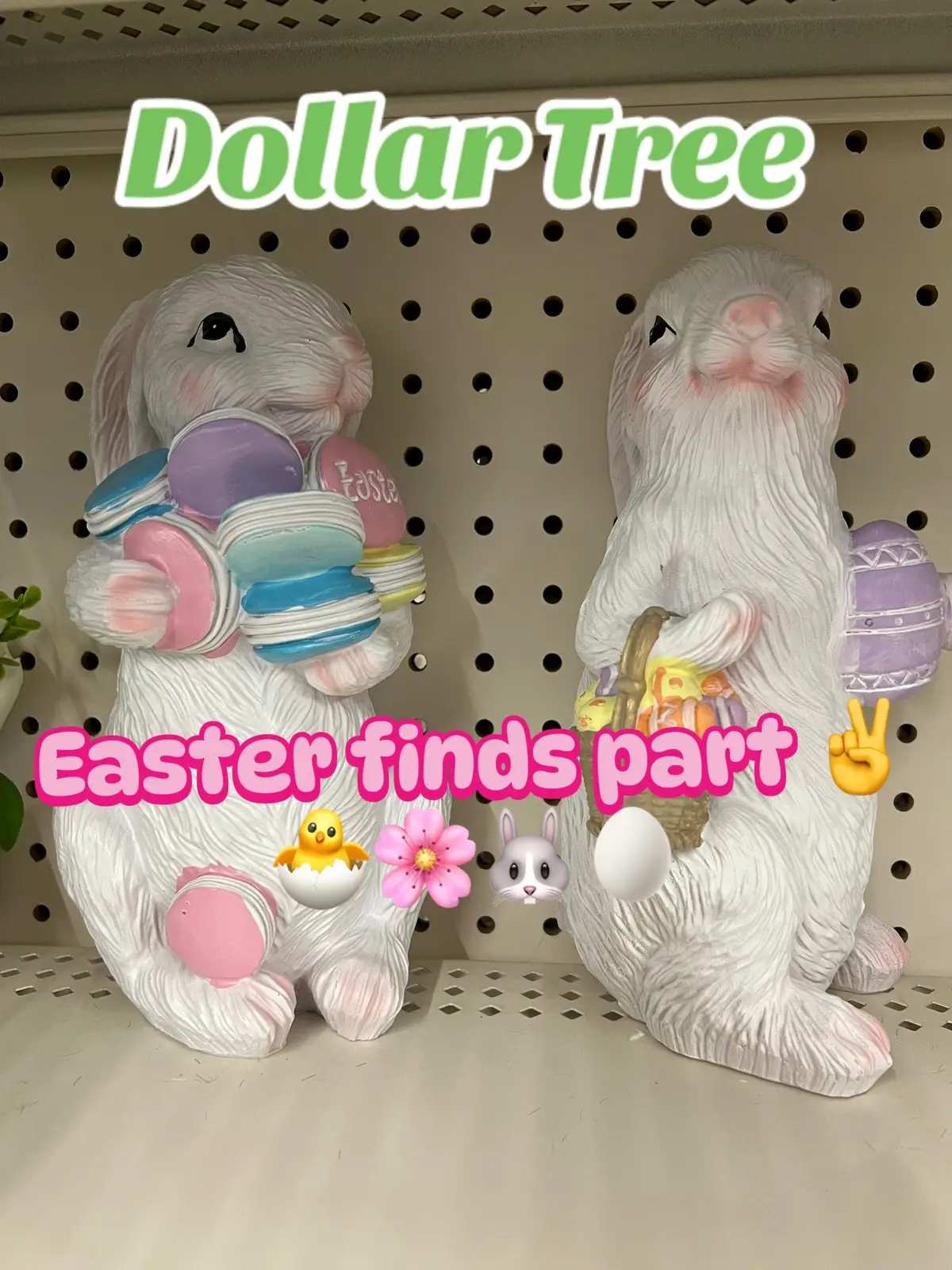 These were found in the @Dollar Tree + isle! So cute and still a great deal!  #dollartreefinds #easter 