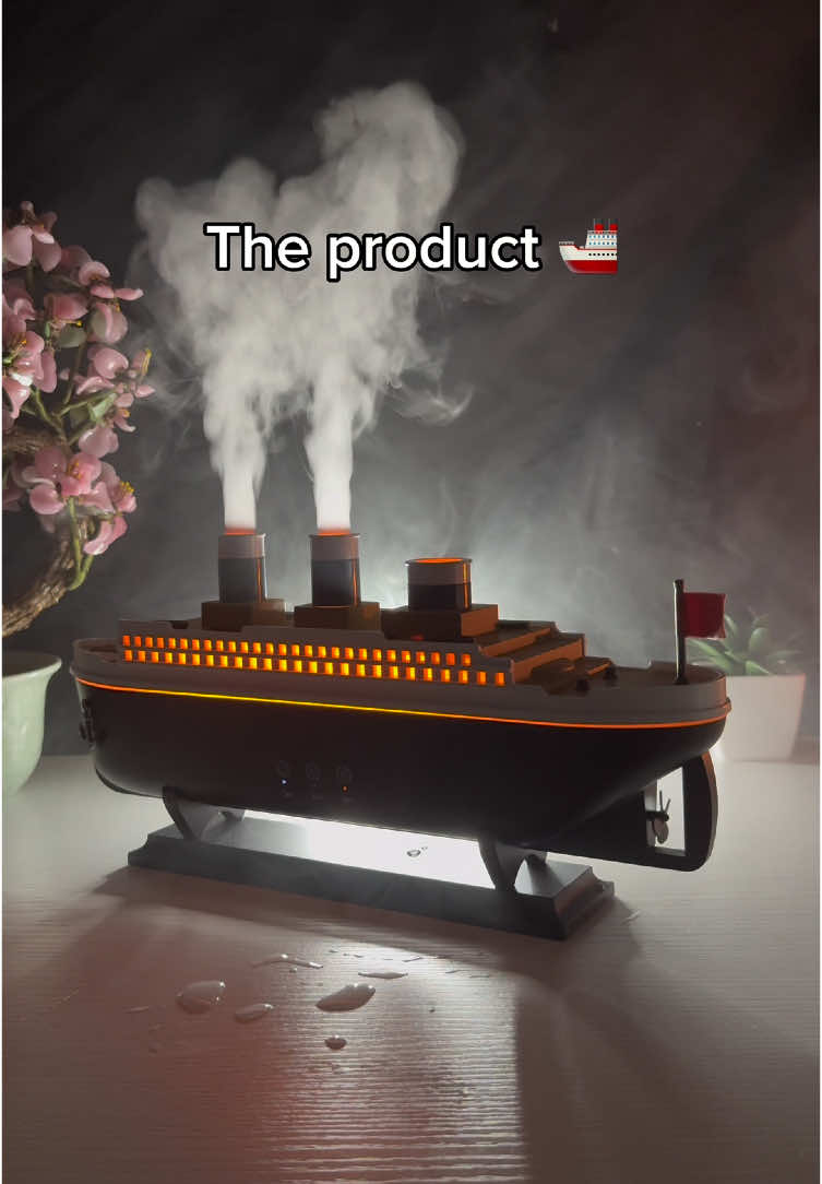 #ship #humidifier #titanic #diffuser #tiktokmademebuyit 